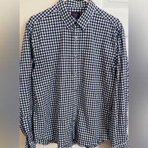 UNTUCKit Regular Fit 100%Cotton Multicolored Men’s M Long Sleeve Button Up Shirt